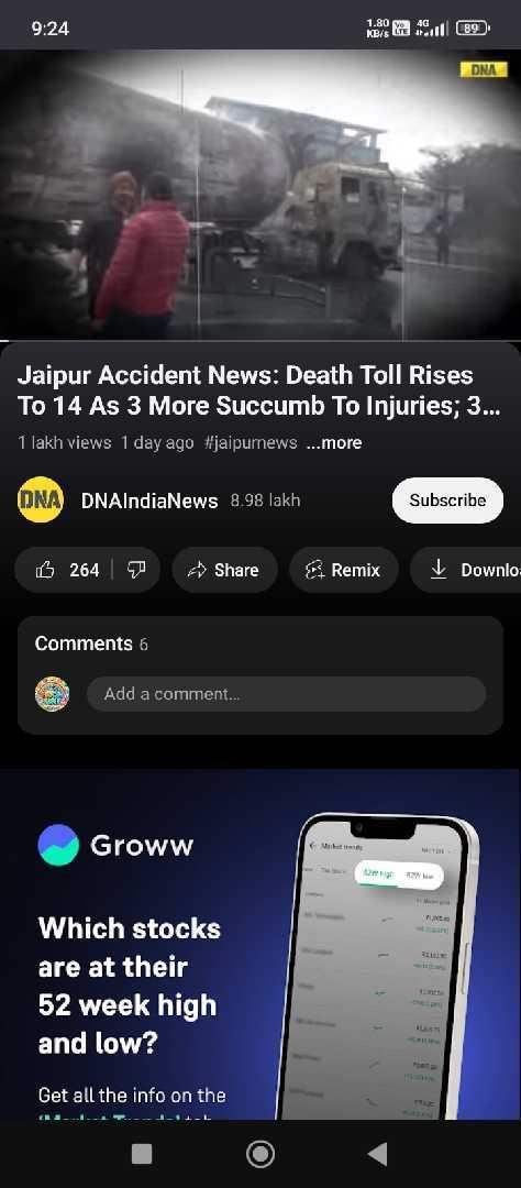 Jaipur Accident News