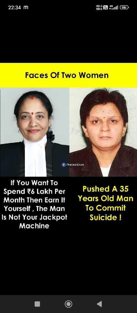 Faces Of Two Women